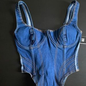 Beyoncé’s Adidas IVY PARK Denim Bodysuit